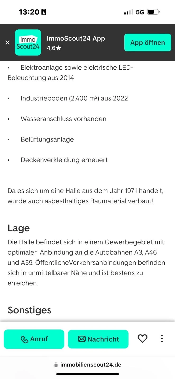 Verkaufsangebot
